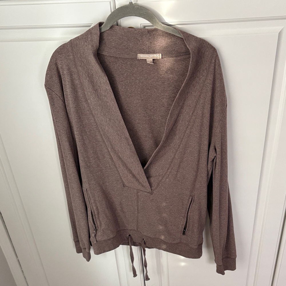 Banana Republic Factory Brown Hoodie